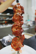 Brochette agneau mariné