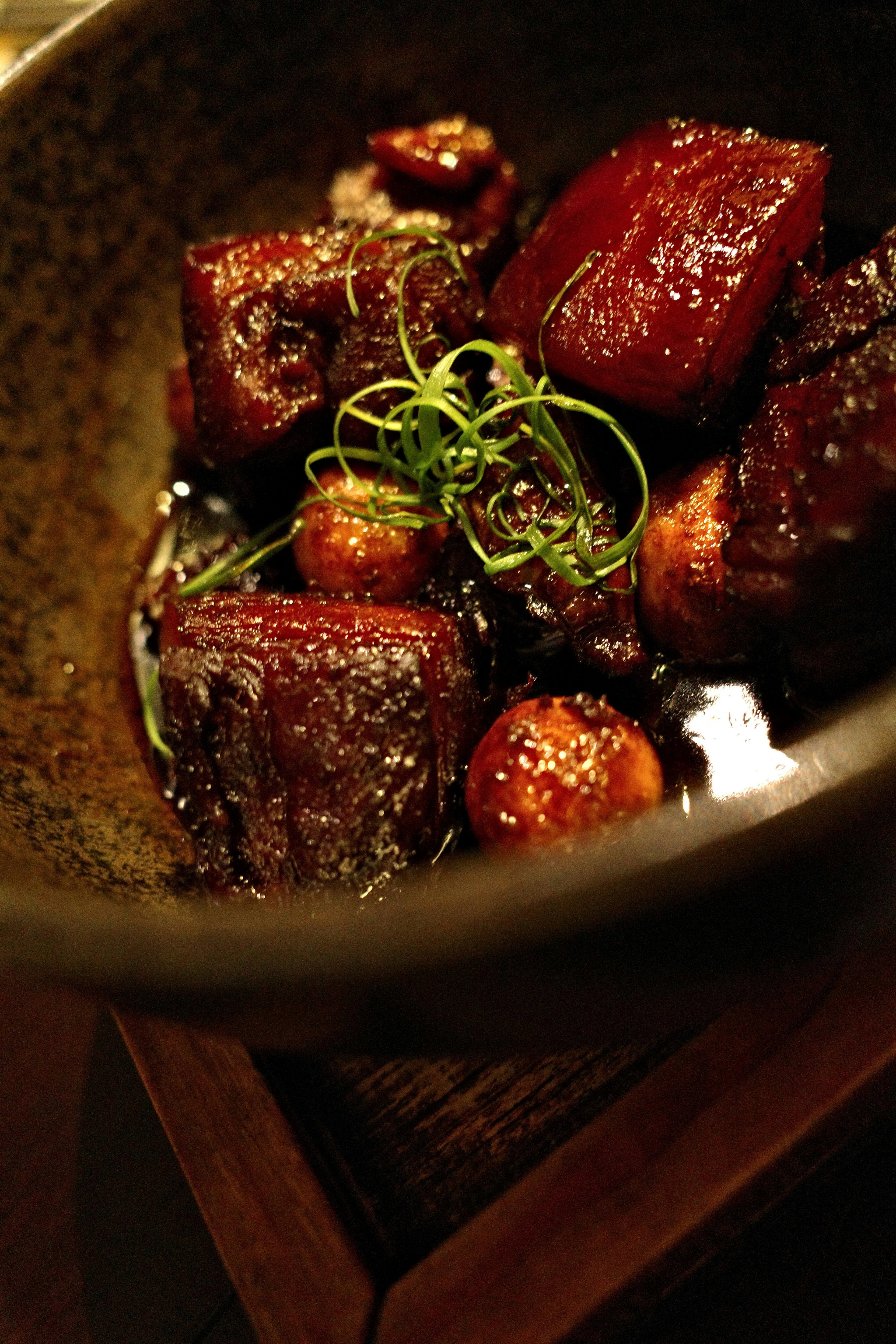 Porc au Caramel - Gingembre & Menthe - Marinade Badigeon